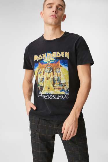 Men - CLOCKHOUSE - T-shirt - Iron Maiden - black