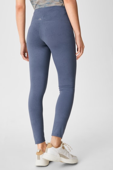 Damen - Funktions-Leggings - blau