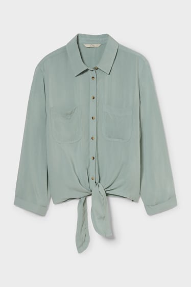 Damen - CLOCKHOUSE - Bluse - mintgrün