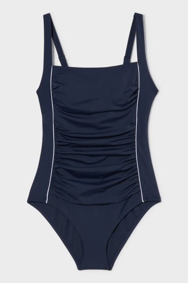 Women - Swimsuit - padded - dark blue