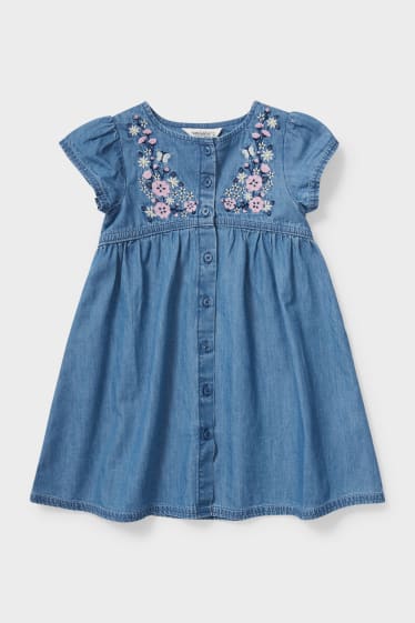 Children - Dress - denim-light blue