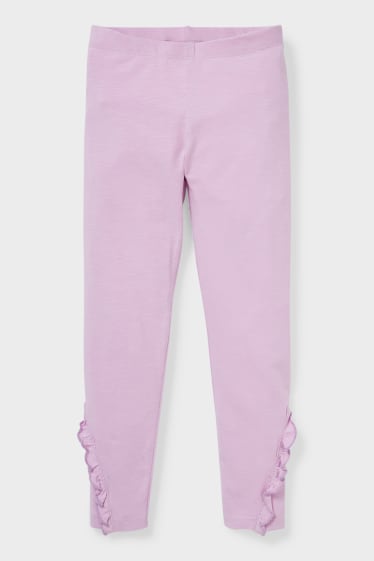 Kinderen - Legging - lila