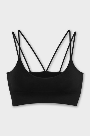 Teens & young adults - CLOCKHOUSE - bralette - black