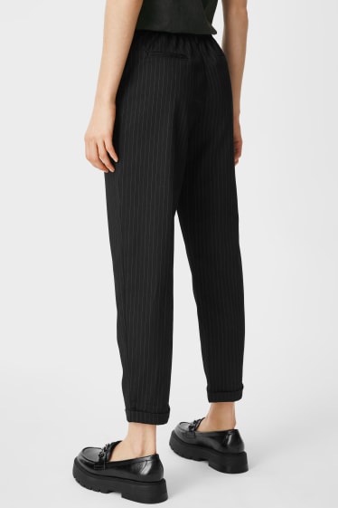 Femmes - CLOCKHOUSE - pantalon - à rayures - noir