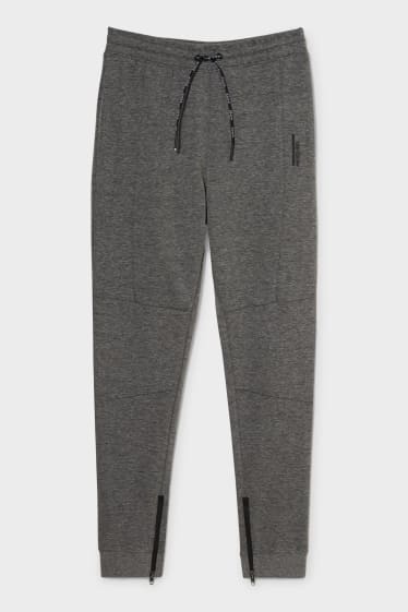 Hommes - CLOCKHOUSE - pantalon de jogging - gris chiné