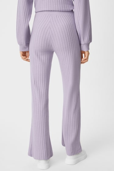 Women - CLOCKHOUSE - trousers - palazzo - lilac