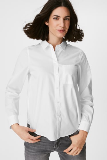 Women - Blouse - white