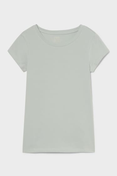 Dames - CLOCKHOUSE - T-shirt - mintgroen