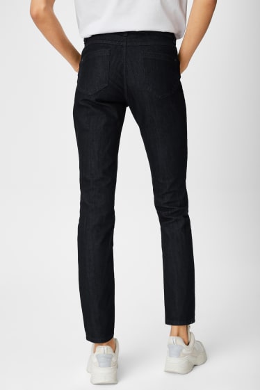 Dámské - Skinny jeans - LYCRA® X-FIT - džíny - tmavomodré