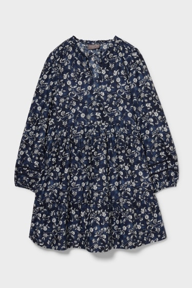 Women - Fit & Flare Dress - dark blue