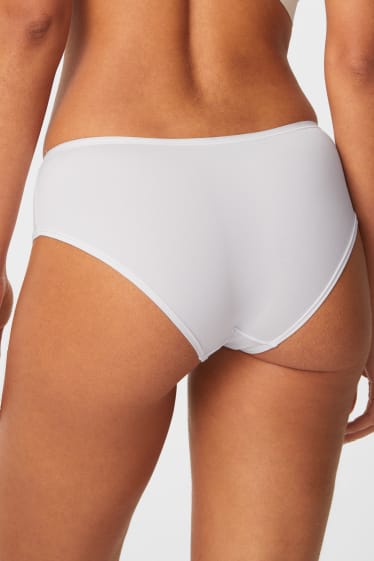 Women - Multipack of 3 - hipster briefs - white