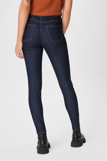 Damen - Jegging Jeans - jeansblau