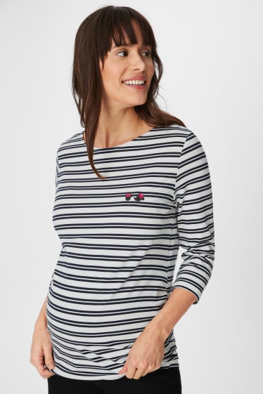 Women - Multipack of 2 - maternity long sleeve top - Disney - white / black