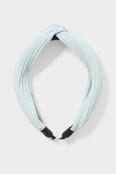 Women - CLOCKHOUSE - hairband with knot detail - multicoloured
