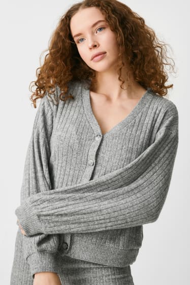 Women - CLOCKHOUSE - cardigan - gray-melange