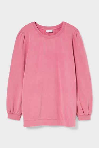 Damen - Umstands-Sweatshirt - pink