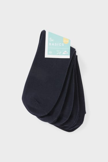 Damen - Multipack 5er - Socken - dunkelblau