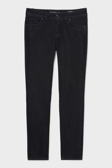 Dámské - Skinny jeans - LYCRA® X-FIT - džíny - tmavomodré