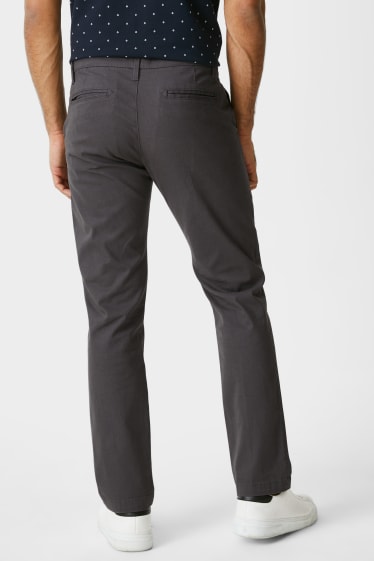 Hommes - Chino - regular fit - graphite