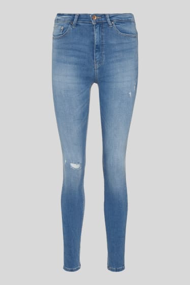 Dames - ONLY - skinny jeans - jeansblauw