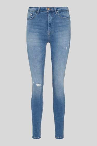 Damen - ONLY - Skinny Jeans - jeansblau