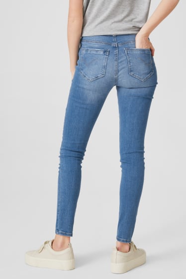 Dames - ONLY - skinny jeans - jeansblauw