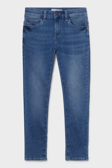 Niños - Slim jeans - algodón orgánico - vaqueros - azul