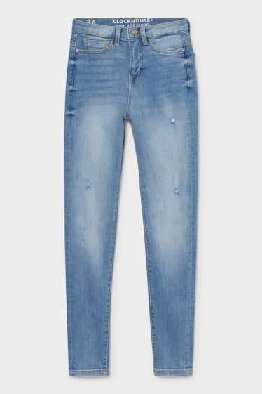 Women - CLOCKHOUSE - skinny jeans - denim-light blue