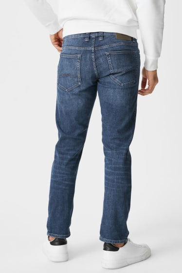 Herren - Straight Jeans - jeansblau