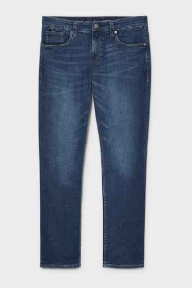 Herren - Straight Jeans - jeansblau