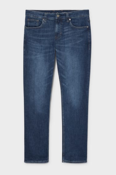 Men - Straight jeans - blue denim