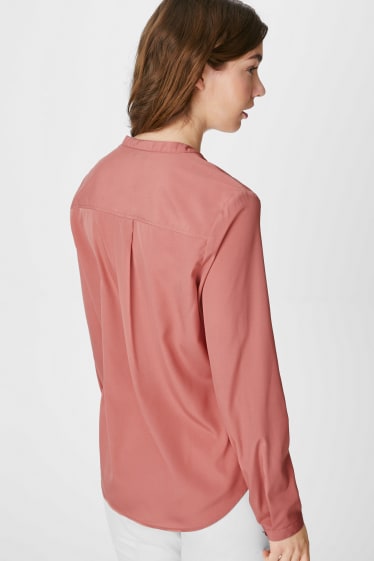 Mujer - Blusa - naranja oscuro