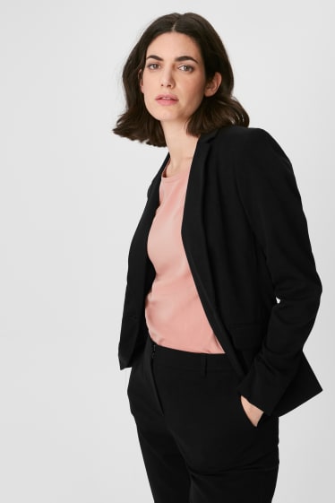 Dames - Businessblazer - zwart