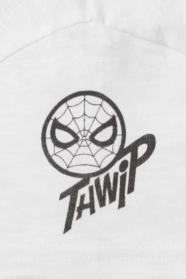 Kinder - Spider-Man - Kurzarmshirt - weiß