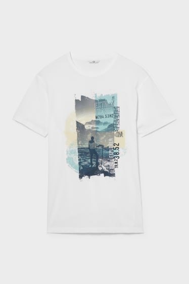 Men - T-shirt - white