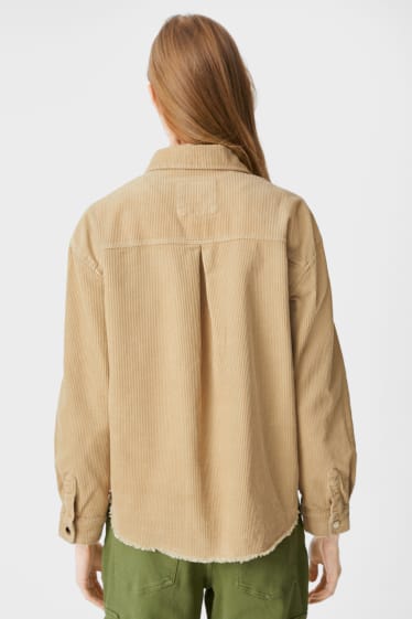 Women - CLOCKHOUSE - corduroy jacket - taupe
