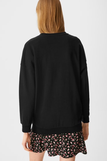 Dames - CLOCKHOUSE - sweatshirt - zwart