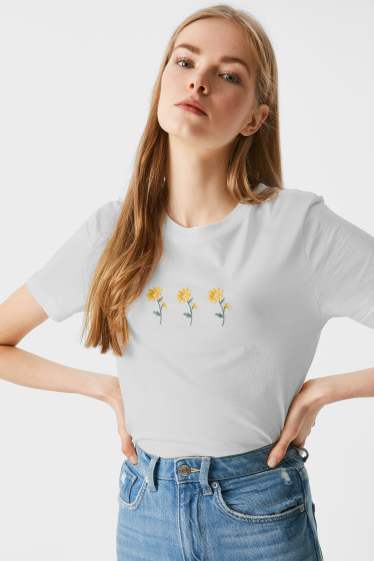 Women - CLOCKHOUSE - T-shirt - creme
