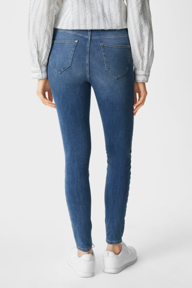 Femmes - Skinny jean - 4 Way Stretch - jean bleu