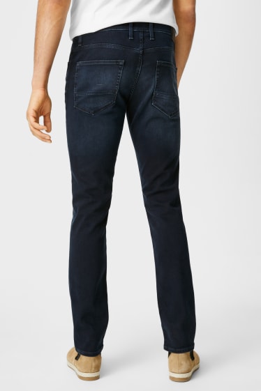 Mężczyźni - Premium slim jeans - dżins-ciemnoniebieski