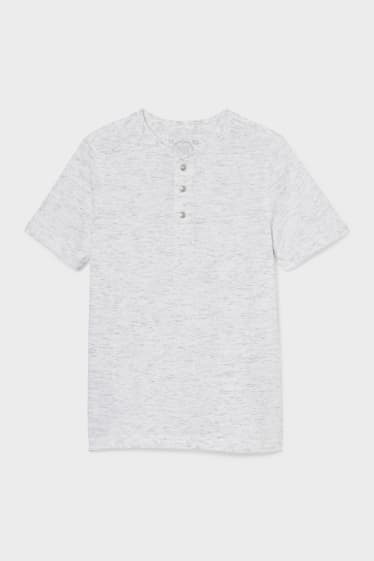 Children - Short Sleeve T-shirt - white-melange