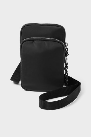 Dames - Smartphonetasje - zwart