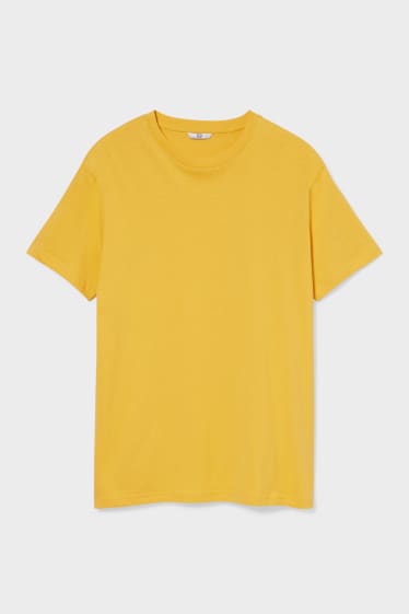 Men - T-shirt - yellow