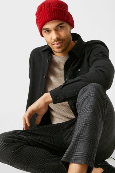 Men - Jumper - beige-melange