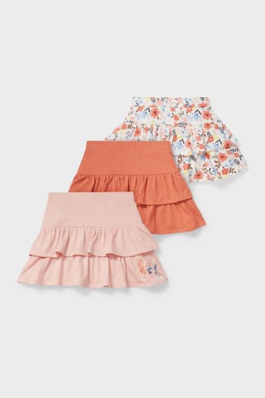 Children - Multipack of 3 - skirt - apricot