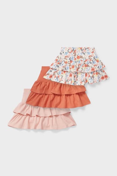 Children - Multipack of 3 - skirt - apricot