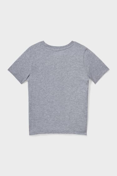 Children - Fireman Sam - Short Sleeve T-Shirt - light gray-melange