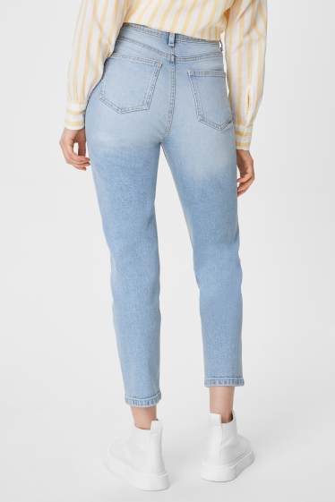 Women - CLOCKHOUSE - mom jeans - denim-light blue