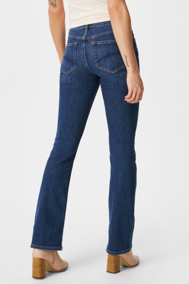 Damen - Bootcut Jeans - jeans-blau
