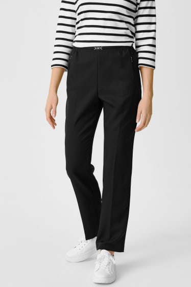 Femmes - Pantalon - noir